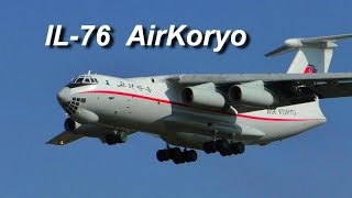 IL76 Air Koryo Vladivostok Airport [upl. by Esinned727]