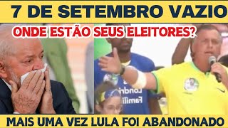 LULA SURTA MAIS UMA VEZ COM A FALTA DE POVO EM BRASÍLIA E MULTIDÃO NA AV PAULISTA NEM JANAJ FOI KK [upl. by Onibla]