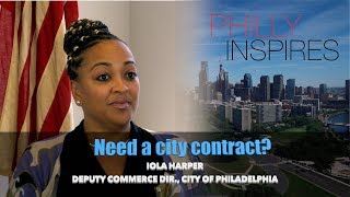 Need a contract with the City of Philadelphia Iola Harper  MyNEWPhilly [upl. by Eardna86]