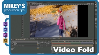 Folding video with After Effects tutorial [upl. by Bevis]