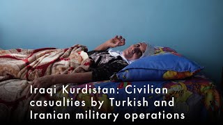 Webinar Iraqi Kurdistan Civilian casualties by Turkish and Iranian military operations [upl. by Kcinomod]