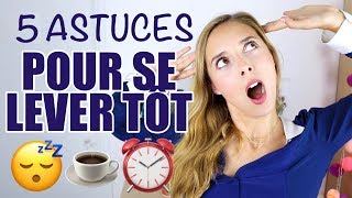 5 astuces pour se RÉVEILLER FACILEMENT [upl. by Ennylcaj364]