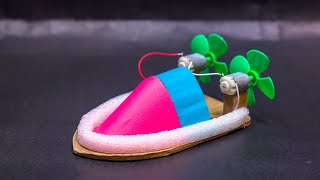 Science Projects  Hovercraft Boat Model [upl. by Learrsi]