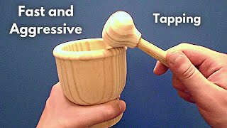 ASMR  Fast amp Aggressive Tapping on 4 Different Items [upl. by Nnahgem189]