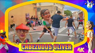 Cabezudos Oliver Salida 29062024 [upl. by Iinden]