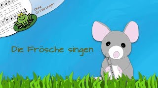 Nr 53a Die Frösche singen ohne Erklärungen [upl. by Arratoon]