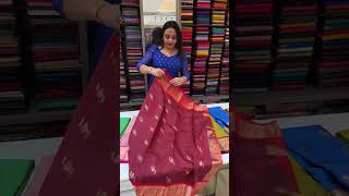 Beautiful Kanchipuram silk sarees collections [upl. by Hollander]