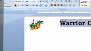 Word  How to Create Letterhead in a Word Document [upl. by Oinotnas]