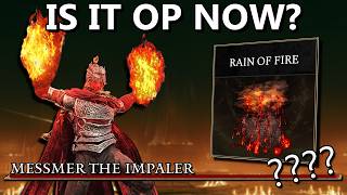 Using ONLY Rain of Fire to Beat Elden Rings DLC [upl. by Goodspeed]