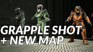 Grappleshot in Halo Infinite  Full Match on new map Recharge [upl. by Iliak12]