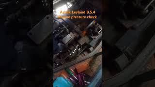 Ashok Leyland engine pressure check ✅ 🚍👨‍🔧mechaniclife tranding engine gearbox short [upl. by Notnert123]