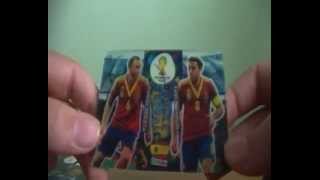 Opening 20 Panini Adrenalyn XL World Cup 2014 Booster Packs22 [upl. by Nanoc]