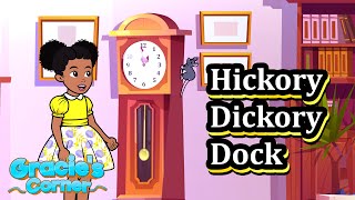 Hickory Dickory Dock  Gracie’s Corner  Nursery Rhymes  Kids Songs [upl. by Vogeley123]