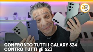 MEGLIO GALAXY S24 o S23 CONFRONTO TRA TUTTI I SAMSUNG [upl. by Nesnej159]