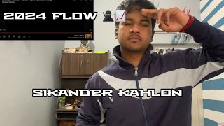 2024 flow  Sikander kahlon  reaction video [upl. by Arema]