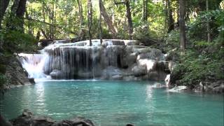 Erawan Falls Kanchanaburi Thailand [upl. by Nimajaneb]