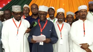 Deg Deg Qodoba Muhiim Ah Oo Laga Soo Saaray Shirki Garissa Leaders Conference [upl. by Kruter]