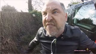 Extreme Road Rage Rant At Cyclist By Master Butcher RoadRage [upl. by Garnett]