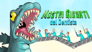 Mostri Giganti dal Dentista 🦖🦷 Un Video del Kaiju [upl. by Magavern]