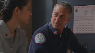 Severide And Stella 12x08  Chicago Fire Season 12 Episode 8 [upl. by Annyl]