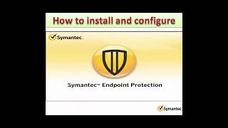 How to install Symantec client antivirus [upl. by Hewes]