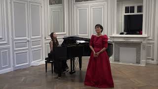 À Chloris Reynaldo Hahn 18741947 soprano Pia Moon piano Inhyang Ri [upl. by Nosilla]