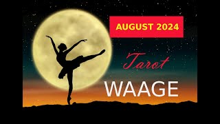 WAAGE MITTE AUGUST 2024 ★ Eine Tür schliesst sich ★ TAROT ORAKEL [upl. by Barker]