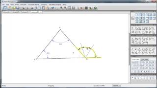 Computing the Exterior Angle in Math Illustrations [upl. by Etnauj]