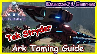 Ark How to Tame a Tek Stryder 💥  Tek Strider [upl. by Andersen]