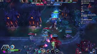 히오스폭풍리그 북미에서 아시아팀 vs 북미팀 파멸의 탑은 4 vs 30도 역전이 돼  NA Diamond Storm League [upl. by Fenn]