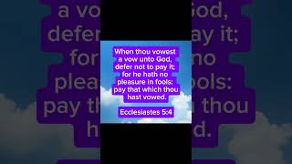 ECCLESIASTES 54 [upl. by Shirlene]