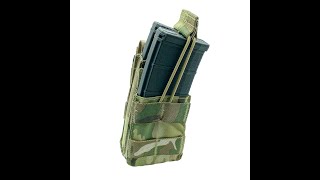 Shellback Tactical Single Stacker Open Top M4 Mag Pouch [upl. by Bain209]