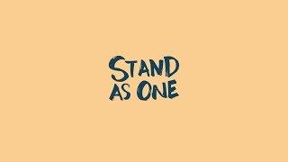 Stand as One Lyric Video — EuroBand [upl. by Olethea]