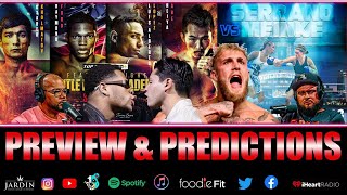 ☎️ Devin Haney Sends Threats Ryan Garcia SMOKING POP❓  ESPN amp DAZN Previews and Predictions [upl. by Eidoow548]