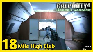 Call Of Duty 4 Modern Warfare  Campaign  Mile High Club Gameplay Walkthrough [upl. by Tnilk986]