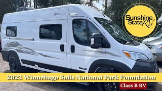 WalkThrough 2024 Winnebago Solis National Park Foundation NPF Class B RV on NEW ProMaster VANLIFE [upl. by Atteram]