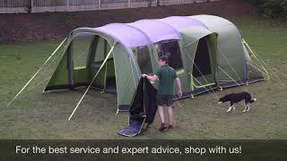 Coleman Weathermaster 4XL Air Tent Pitching amp Packing Video [upl. by Assenar356]