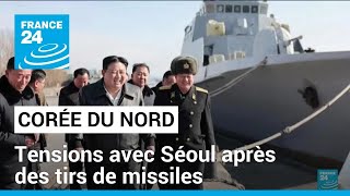 Corée du Nord  plusieurs tirs de missiles selon Séoul la tension monte en mer Jaune [upl. by Ezaria]