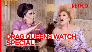 Drag Queens The Vivienne amp Lawrence Chaney React to Special  I Like to Watch UK Ep 11 [upl. by Barbette792]