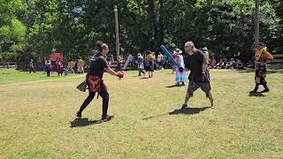 Belegarth Single Sword Tourney  Armageddon XXI 2024 [upl. by Skees]