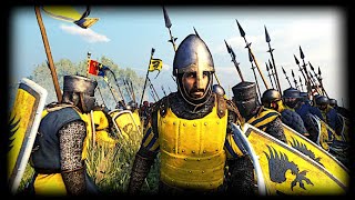 We Form Up Like A Real Army  Bannerlord 400 Player Battle [upl. by Rettuc]