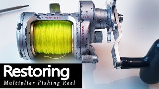 Restoring amp Servicing Multiplier Fishing Reel [upl. by Lrat]