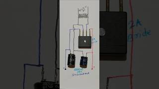 How to makecircuit diagram of voltage double electronic shortsfeed [upl. by Stephani35]