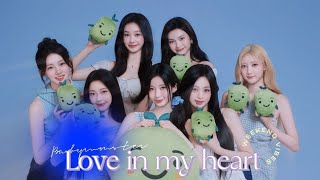 Учим песню Love in my heart  Babymonster [upl. by Rehpinej447]