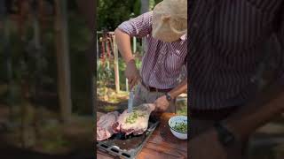 Cocinando cordero al pozo o curanto con nuestro amigo brocheroagro [upl. by Astri]