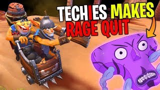 Techies Makes Faceless Void RAGE QUIT  DotA 2 Funny Moments [upl. by Aelc799]