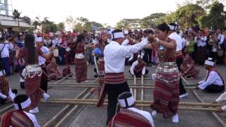 Traditional Chin Bamboo Dance Myanmar 2014 [upl. by Cruickshank]