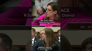 WOW Nancy Mace vs Secret Service Director [upl. by Ahsiekit]