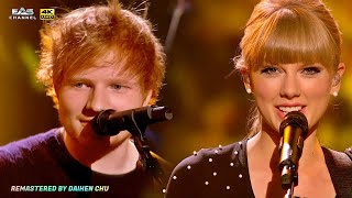 Remastered 4K • 50fps Everything has Changed  Taylor Swift amp Ed Sheeran Britains Got Talent 2013 [upl. by Brookhouse289]