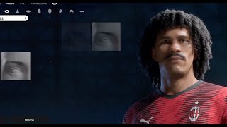 Ruud Gullit FIFA 24 pro clubs look alike tutorial  EA SPORT FC 24  AC Milan  Dutch legend [upl. by Rodrigo]